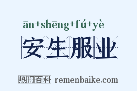 安生服业是什么意思的图片